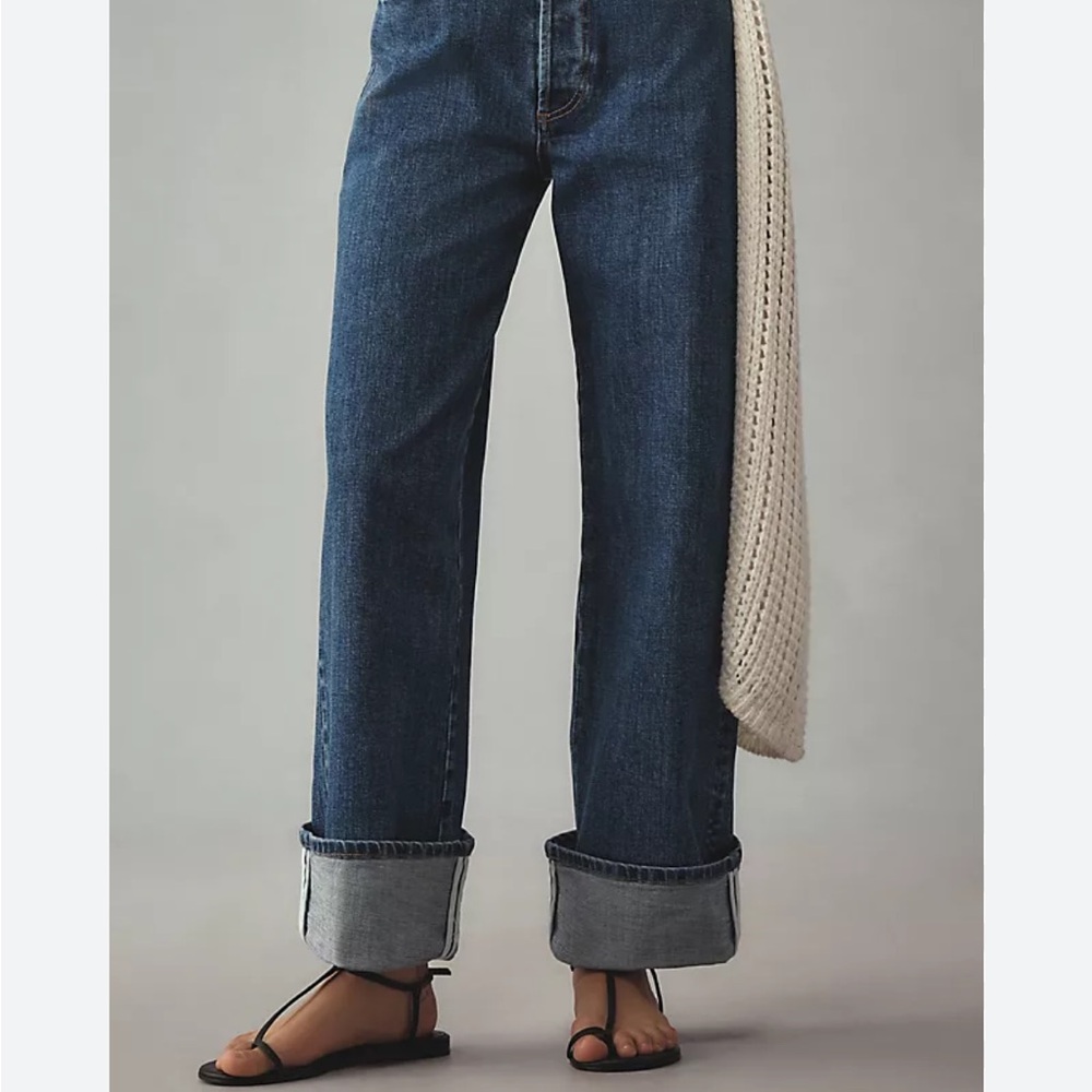 Anthropologie pilot cuff jeans